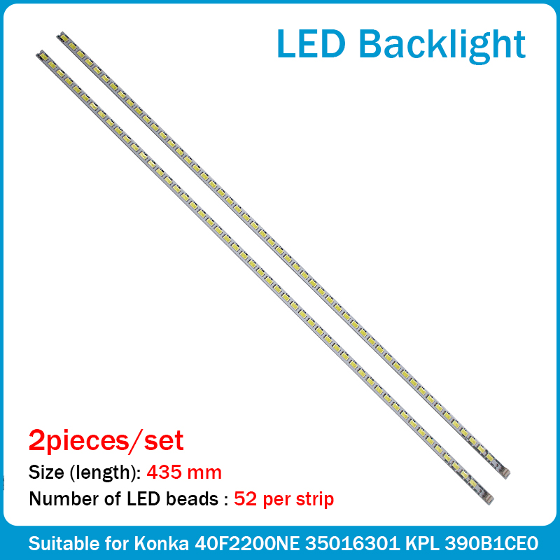Konka LED40F2200NE  10 / LCD TV Ʈ Ʈ 35016301 KPL 390B1CE01 1PCS = 52LED 435MM 100% NEW